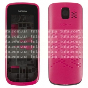 Корпус для Nokia 110, розовый (класс ААА)